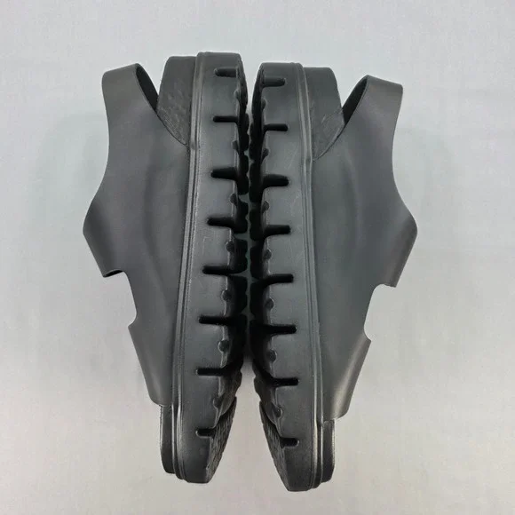 Papillio by Birkenstock Platform Sandals Adjustable Buckles Black EU 42 Men 9 - Picture 3 of 10